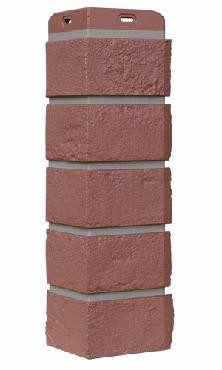 Угол Grand Line состаренный кирпич Элит корица (махагон), ШОВ темно-бежевый купить в Ирбите