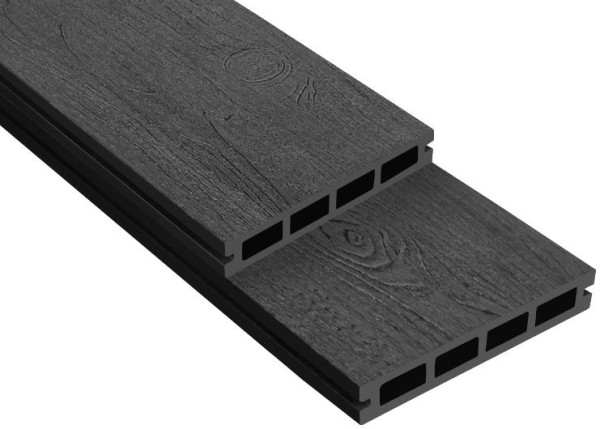 Террасная доска ДПК Outdoor 3D NEVADA/CALIFORNIA черная купить в Ирбите