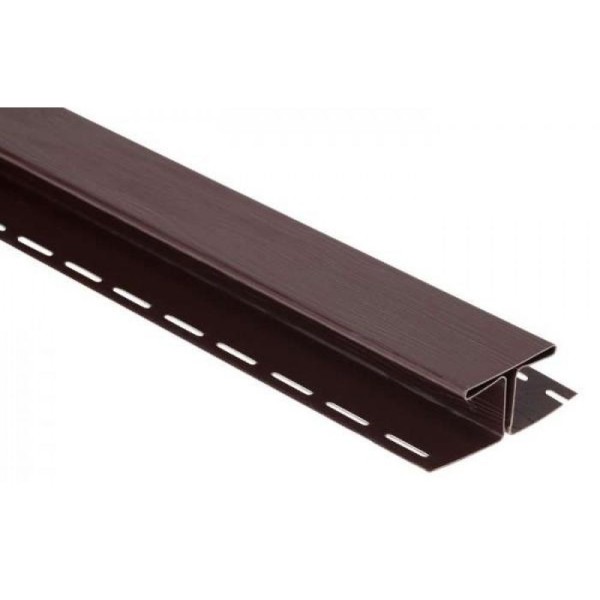 Н-профиль Люкс Крашенный, T-18, ВН, Коричневый купить в Ирбите