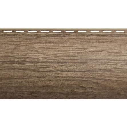 Виниловый сайдинг Люкс Blockhouse BH-01 орех купить в Ирбите