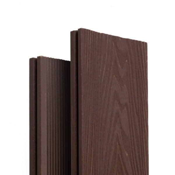 Террасная доска Ecodecking Экстра 3D полнотелая Графит купить в Ирбите