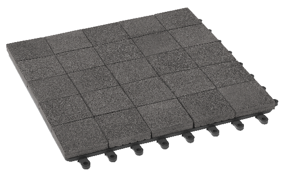 Модульный паркет ДПК GRINDERDECO Мозаика 13 Серый базальт купить в Ирбите