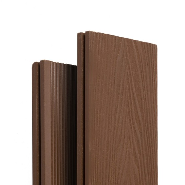 Террасная доска Ecodecking Экстра 3D полнотелая Шоколад купить в Ирбите