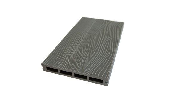 Террасная доская ДПК NanoWood Nature 3D (20мм) пустотелая Серый купить в Ирбите