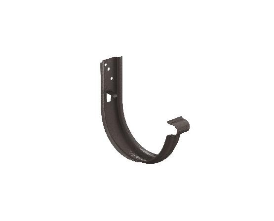 Водосток Aquasistem, Система 150/100 - Крюк универсальный с комплектом крепления RR 32 Тёмно-коричневый matt купить в Ирбите