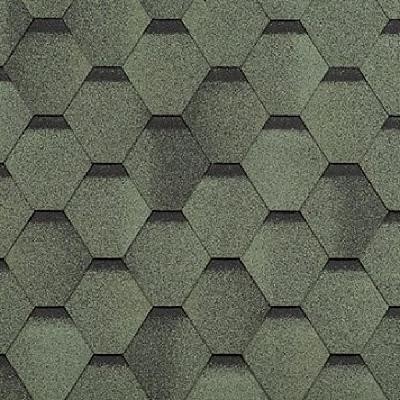 Гибкая черепица Shinglas, серия Комфорт, оллекция Сальса – Авакадо купить в Ирбите