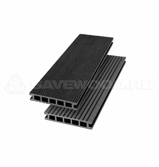 Террасная доска из ДПК SW Ornus радиальный распил черный купить в Ирбите