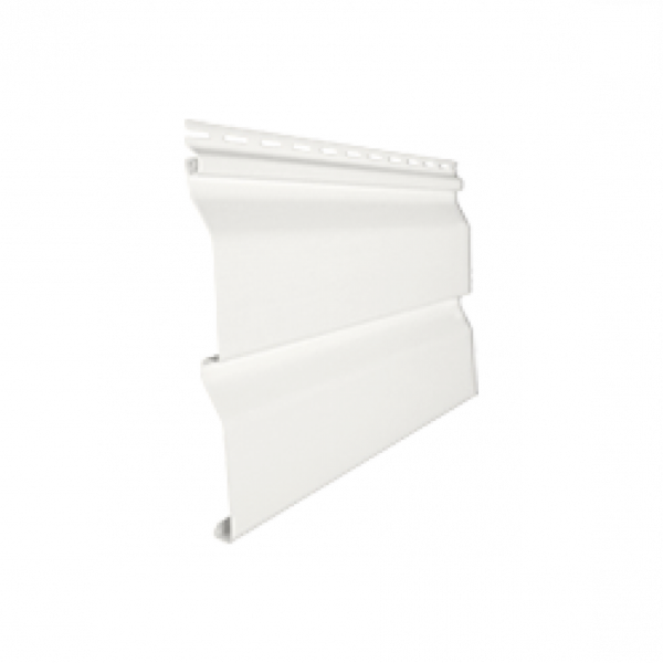 Сайдинг Виниловый Vinyl-On, D4.5 DUTCHLAP Корабельный Брус, Белый купить в Ирбите