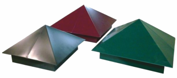 Крышка-колпак четырехскатная к ПИКС-панели купить в Ирбите