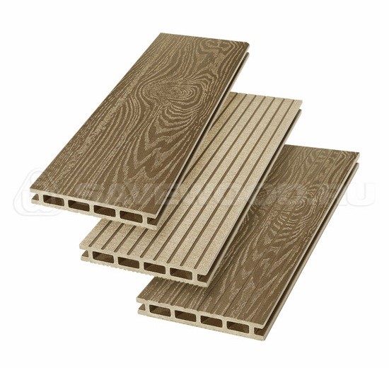 Террасная доска из ДПК SW Carpinus (T) — двухсторонняя тик купить в Ирбите