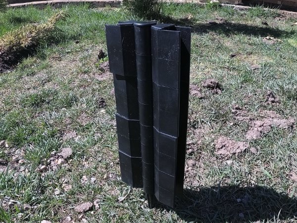 Угловой элемент поворотный, пластиковый от 60° до 300° для доски 300х30 мм из ДПК чёрный Holzhof купить в Ирбите