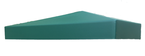 Крышка столба зелёная купить в Ирбите