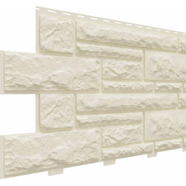 Фасадная панель Доломит, Доломит NEW, Слоновая кость купить в Ирбите