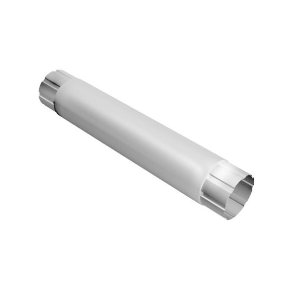 Водосток Grand Line 150x100 – Труба водосточная 1м RAL 9003 купить в Ирбите