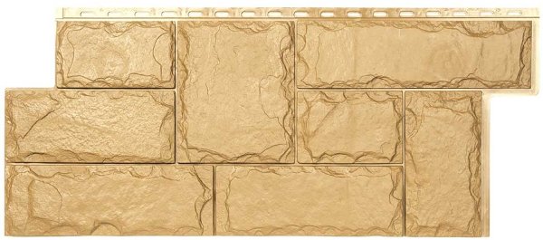 Фасадная панель T-Сайдинг-МАРСЕЛЬ ЭКО-1 Амбер купить в Ирбите