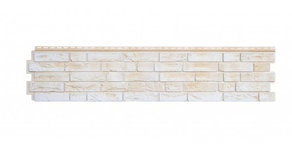 Фасадная панель GL "Я-Фасад" Демидовский кирпич, слоновая кость купить в Ирбите