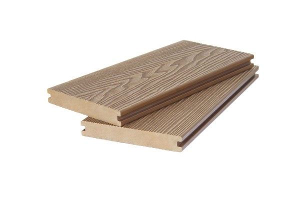 Доска террасная 3D фактура дерева POLIVAN GROUP двухсторонняя полнотелая SINGARAJA песочный купить в Ирбите