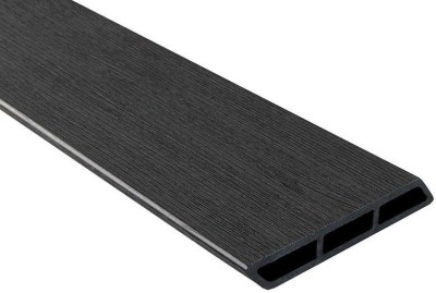 Доска Ромбус 3D ДПК Outdoor STORM BLACK черная