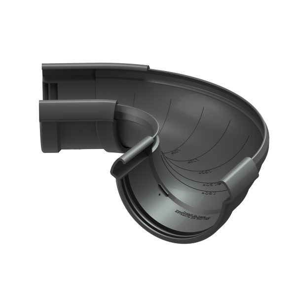Угол регулируемый Docke Lux ПВХ - Графит купить в Ирбите