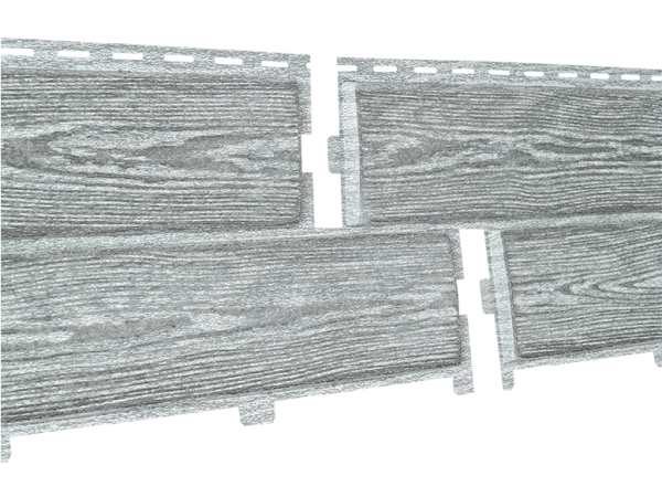 Фасадная панель Ю-пласт Хокла Винтаж Пепел купить в Ирбите