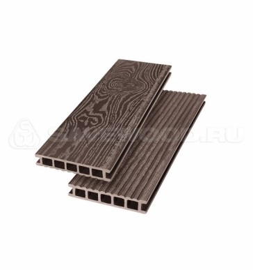 Террасная доска из ДПК SW Ornus тангенциальный распил терракотовый