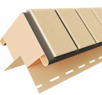 Угол Наружный к Фасадным Термопанелям Доломит Кирпич 40 мм Светло-Желтый