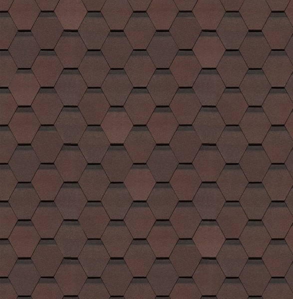 Гибкая черепица Docke, коллекция Шеффилд – Зрелый каштан купить в Ирбите