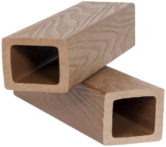 Балясина ДПК Polivan SINGARAJA 3D фактура дерева, песочный купить в Ирбите