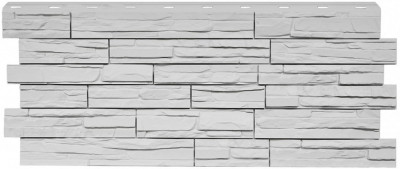 Фасадная панель Nordside Сланец Белый