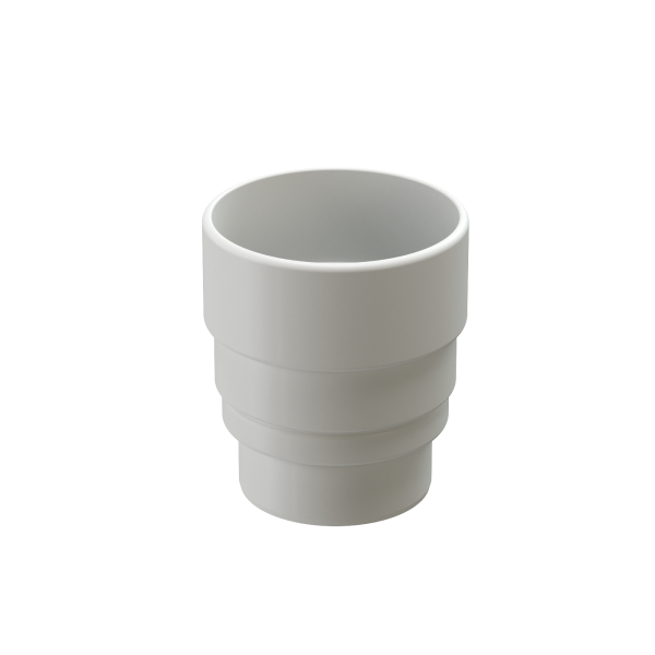 Муфта-переходник Docke Lux ПВХ Пломбир купить в Ирбите