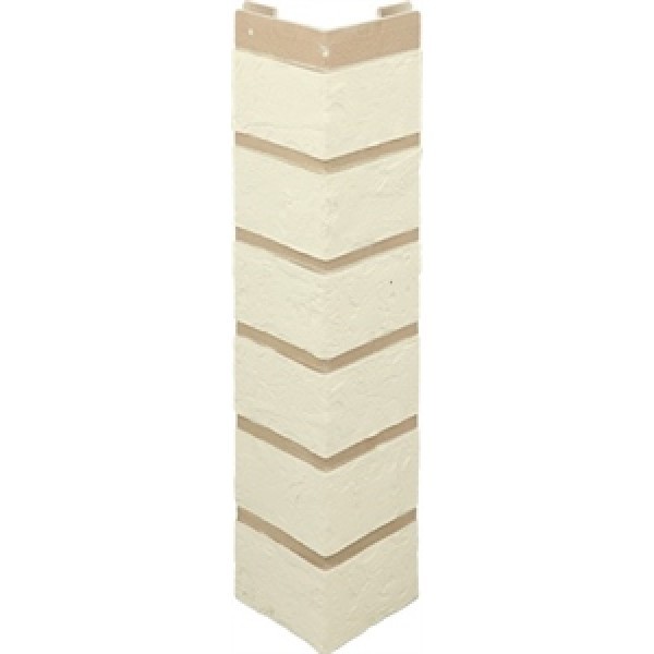 Наружный угол кирпич (белый), 0,47 х 0,1м 1 купить в Ирбите