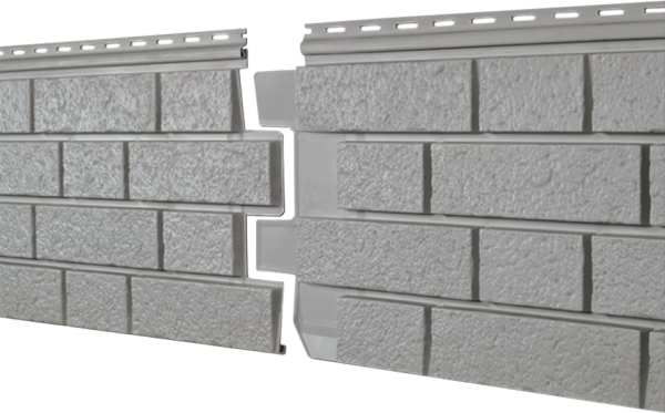 Фасадная панель Ю-пласт Стоун Хаус S-Lock Клинкер Нордик дым купить в Ирбите