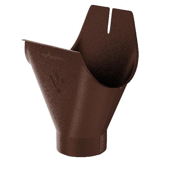 Водосток Aquasistem, Система 125x90 - Воронка желоба RAL 8017 Коричневый matt купить в Ирбите