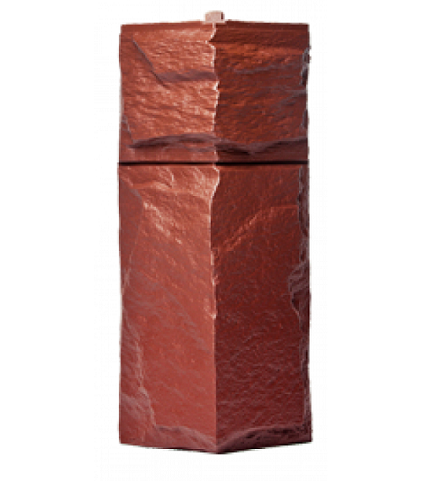 Угол T-Сайдинг-Гранит Леон Красный купить в Ирбите