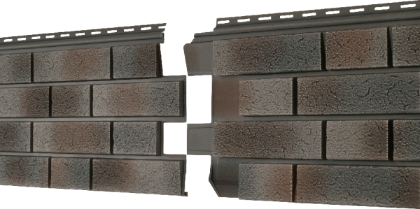 Фасадная панель Ю-пласт Стоун Хаус S-Lock Клинкер Нордик пепел купить в Ирбите