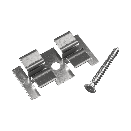 Клипса с саморезом, Grinder шовный монтаж 5 mm купить в Ирбите