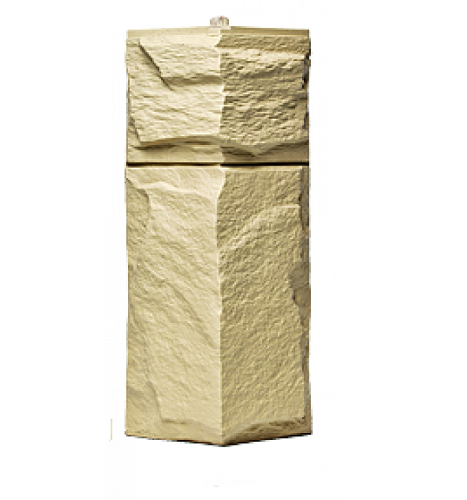 Угол T-Сайдинг-Гранит Леон Желтый купить в Ирбите