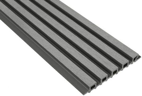 Панель универсальная ДПК Outdoor 3D шлифованная серая купить в Ирбите