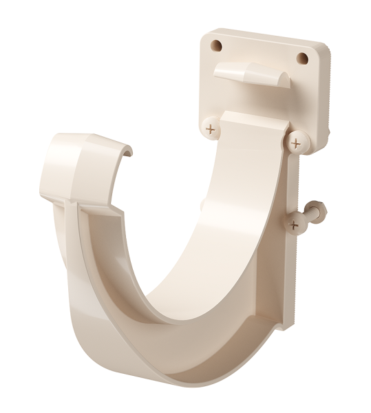 Кронштейн желоба Docke Lux ПВХ Латте купить в Ирбите