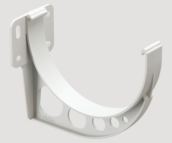 Кронштейн желоба ПВХ Docke STANDART пломбир купить в Ирбите