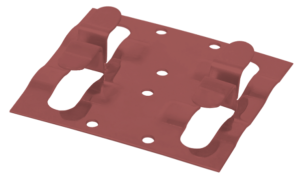 Кляймер рядный Grinder для монтажа наличника красный купить в Ирбите