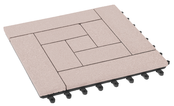 Модульный паркет ДПК GRINDERDECO Люкс 10 Выбеленный дуб купить в Ирбите