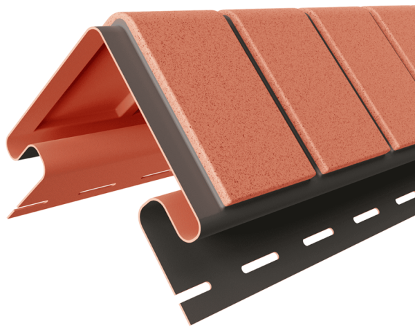 Угол наружный «Кирпич прокрашенный», Красный купить в Ирбите