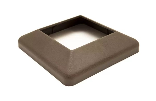 Крышка нижняя ПВХ для столба Deckart 100х100 Венге купить в Ирбите