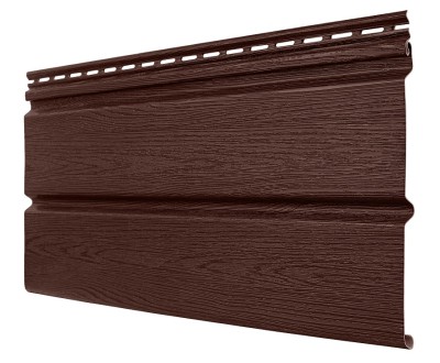 Виниловый сайдинг tecos, серия lux - Вагонка - итальянский орех
