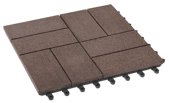 Модульный паркет ДПК GRINDERDECO Люкс 9 Шоколад купить в Ирбите