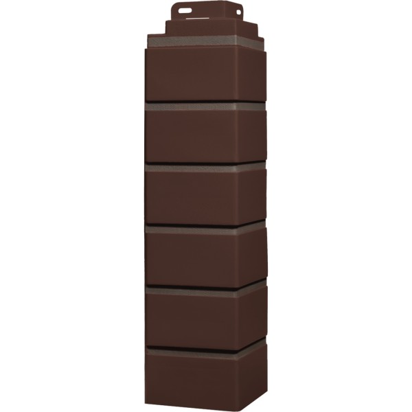 Угол наружный Fineber «Кирпич клинкерный» Жженный купить в Ирбите