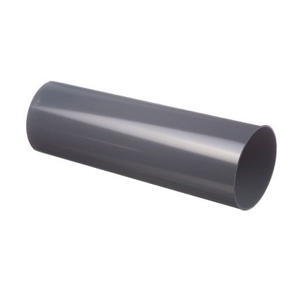 Труба водосточная 3м Docke Lux ПВХ - Графит купить в Ирбите