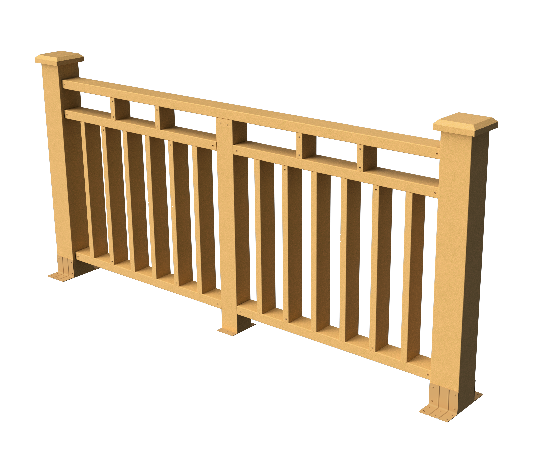 Ограждения декоративное ДПК GRINDERDECO Европа песчаник купить в Ирбите