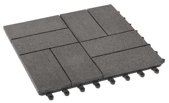 Модульный паркет ДПК GRINDERDECO Люкс 9 Серый базальт купить в Ирбите